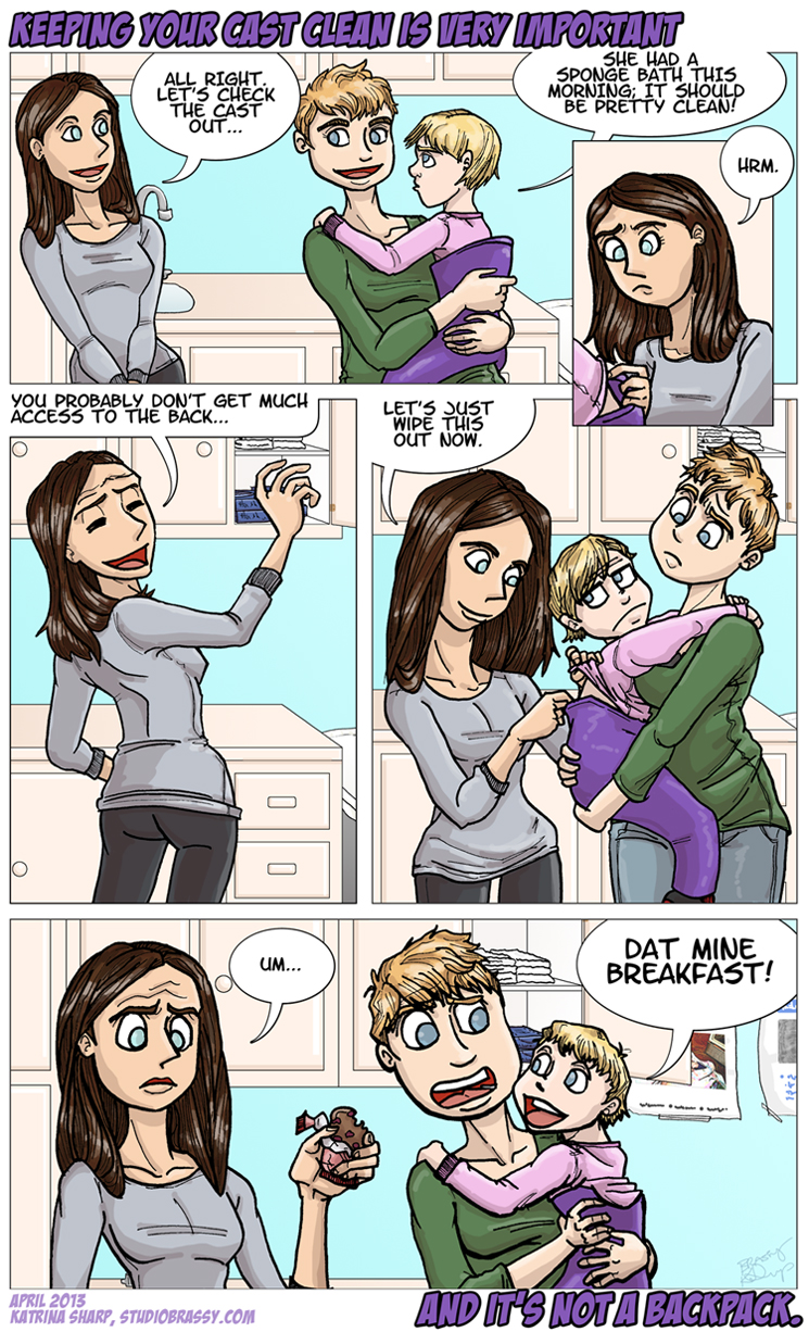 (How Not To) Care For Your Child’s Spica Cast